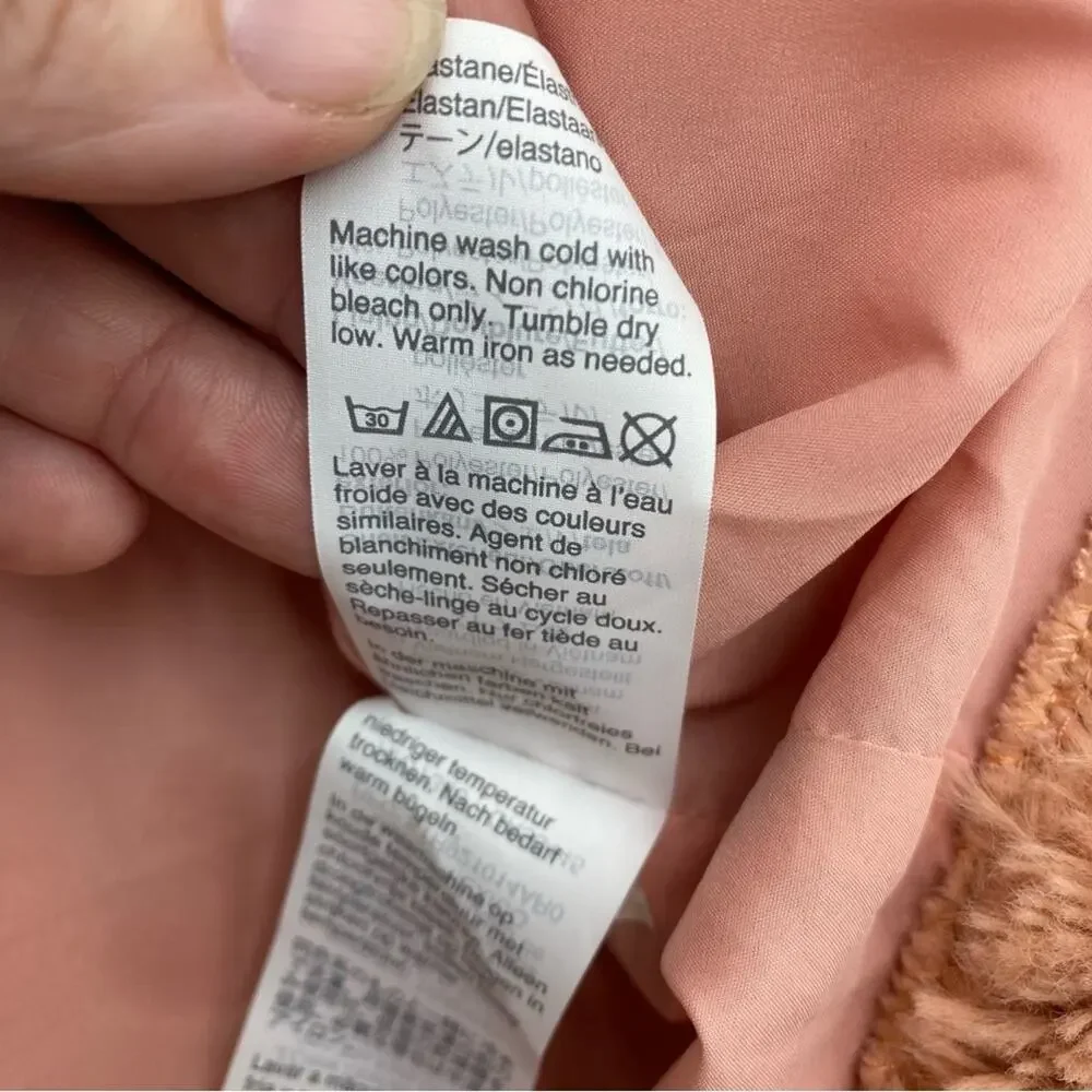 Madewell Salmon Pink Superfurry Sweater Women’s XS - Picture 5 of 8